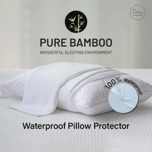 [Thebeddingscompany] Bamboo Waterproof Pillow Protector/Breathable Pillow Cover/Hotel Pillow Cover