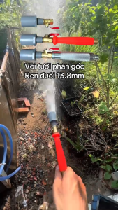 ĐẦU VÒI TƯỚI PHÂN GỐC CHUYÊN DỤNG CHO CÂY TRỒNG ĂN TRÁI - ren 14mm SỬ DỤNG MÁY NÉNCAO ÁP