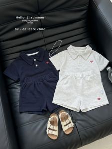 Tagkita | Bộ Áo Polo Mỏng Phong Cách Hè và Quần Short Casaul