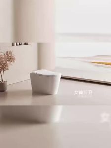 Bồn cầu thông minh JOMOW tự động hoàn toàn kiểu nắp lật nắp xả siphon
