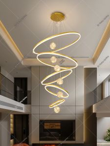 KING STAR | Large Area Hanging Lamp Simple Modern Starry Sky