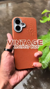 TAC SOFTCASE CASING VINTAGE LEATHER CASE COMPATIBLE FOR IPHONE X XS XR 7 7+ 11 12 13 14 15 16 PROMAX SILIKON COVER LUXURY CAMERA PROTECTION LC