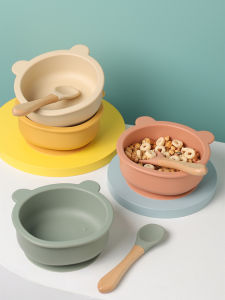Suction Anti-slip Heat Resistant Baby Feeding Bowl