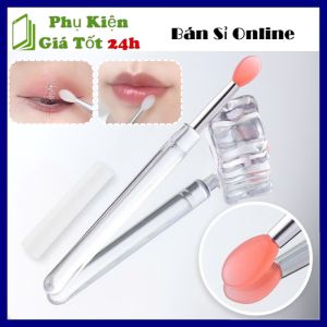 Cây Cọ Tán Son Môi Bằng Silicon Đa Năng - Cọ Môi Tán Son Trang Điểm Makeup / Cọ Tô Son  Che Khuyết Điểm Mềm Mịn Dễ Tán