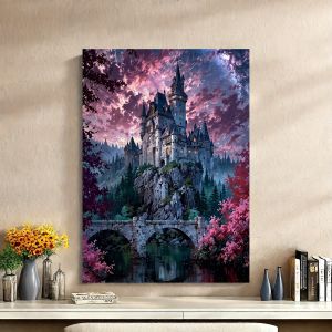 500/1000/1200/2000PCS Jigsaw Puzzle Castle Family Activity Puzzle For Adults Ideal For Stress Relief And Relaxation