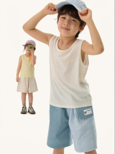Q21 | Merino Wool Machine Washable Kids Vest 15.5 Micron