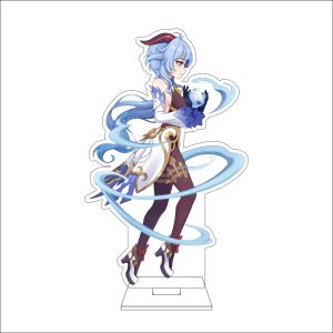Bandai | 16CM Genshin Impact Anime Cosplay Acrylic Hình Đứng Ganyu Trang Trí Sưu Tập Đĩa Dành Cho Người Hâm Mộ Và Quà Tặng
