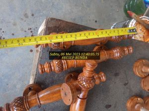 ready stok heandle pintu jendela pintu almari heandle pintu laci kayu jati ukuran 23cm