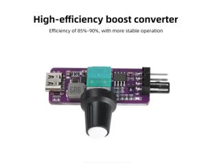 DC 12V PWM Speed Controller 4-Pin Fan Speed Governor Type-C USB 4-Wire Boost Power Module DIY Water Cooling for PC CPU Fanpump