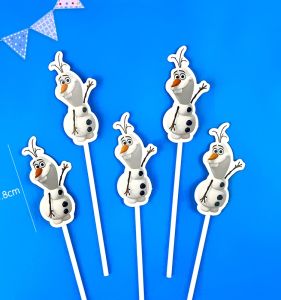 Elsa Princess Cake Decoration Girls Snow Princess Elsa Castle Snowman Snowflake Decoration Acrylic Cartoon Festival Supplies