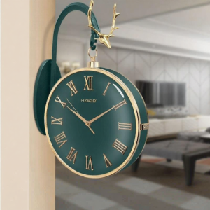 YYBAIO | Modern Minimalist Dual-sided Wall Clock Home Decor