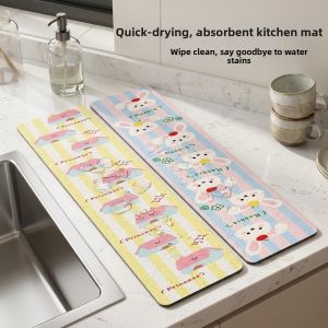 ZHENMIAO | Water Absorbent Anti-Splash Kitchen and Sink Side Pad