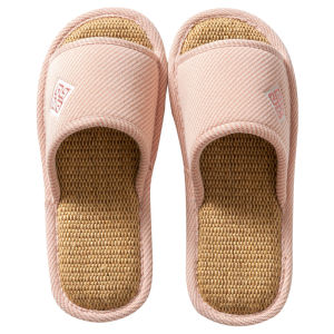 Indoor Home Slippers Womens New 2025 Linen Anti-slip Cotton Linen Shoes Comfortable Breathable Simple Style Home Slippers