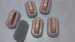 [ 1 cái] BÀN CHẢI CHÀ CỌ RỬA BỌT BIỂN BÀN CHẢI VỆ SINH NHÀ BẾP NHÀ TẮM CÓ TAY CẦM