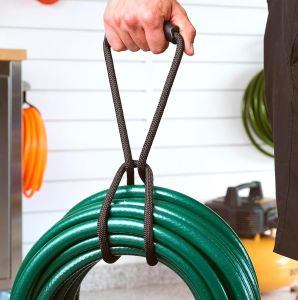 สายรัดเก็บสายไฟยาว 24 นิ้ว แบบพกพา 2 ชิ้น พร้อมหูหิ้ว ใช้ได้กับที่ยึดสายดูดฝุ่น สำหรับจัดเก็บในร้าน