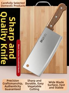 BAKULI | 2-in-1 Cutting Knife and Board Set Home Kitchen Use