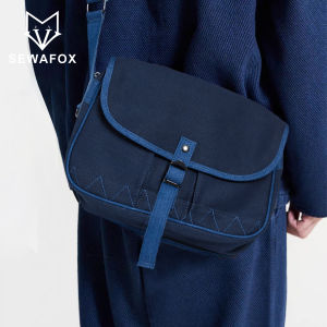 SEWAFOX | Casual Commuter Workstyle Large Capacity Crossbody Canvas Bag