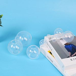 High Transparent Liquid Silicone Crystal Drop Glue Pyramid Geometry Cube round Ball Fashion Jewelry Accessories DIY Parts