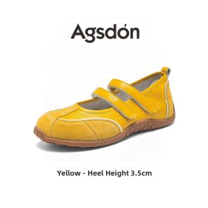 Agsdon | Sport Women Mary Janes Shoes Fall Hook-and-Loop Fastener Sandals