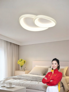 HUANGJIANG | Modern Minimalist Full Spectrum Eye Protection Ceiling Light