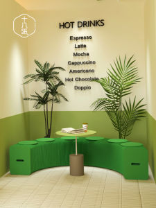 Folding Accordion Bench Nordic Style Multi-Functional Home Furniture for Living Room And Guests Eighteen Paper Brand