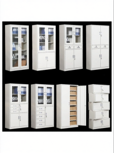 Locked Steel Storage Cabinet