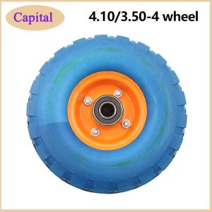 4.10/3.50-4 Pneumatic Tire Wheels 10 Inch For Electric Tricycle Trolley Scooter Warehouse Car Tire Replace