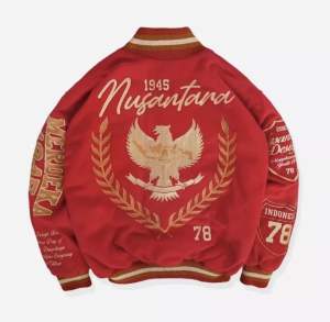 JAKET VARSITY PRIA WANITA VARSITY (COD) Varsity Jacket Baseball Vintage Pria Wanita - Jaket Varisty Jaket Besball Bisbol Cowok Cewek Distro Bandung