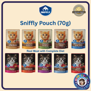 SNIFFLY Pouch (70g) GRAIN FREE Cat Wet Food