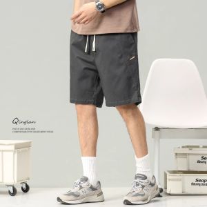 Loose Fit American Style Workwear Shorts for Men Summer plus Size Comfortable Sporty Casual Five-Quarter Length Trendy