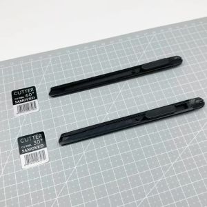 SAMOYED CU-90BK Cutter / Kater Kecil Hitam 30 / 60 Derajat / Degrees Stainless All Black