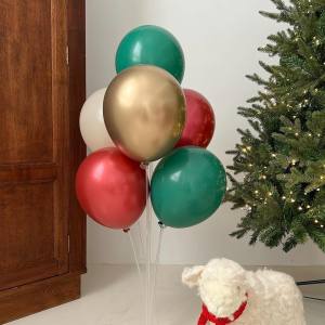 Standing Aluminum Foil Balloons Christmas Decorations Walnut Cracker Santa Claus Snowman Christmas Tree Gift Decoration Arrangement