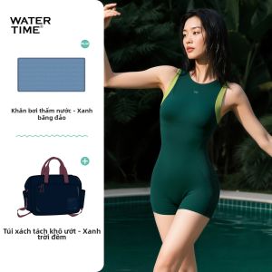 WATERTIME | Đồ Bơi Liền Mảnh Nữ Dáng Racing Ống Rộng