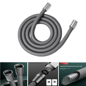 1.5/2M Anti Winding Handheld Shower Hose GI/2 Flexible Shower Tube High Pressure Universal Interface Bath Shower Nylon Pipe
