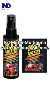 Kit Multiguna-Multi Guna Cairan Untuk Semua Body-Bodi Motor Cairan Pengkilap Spakbor-Tangki-Knalpot-Stang-Dll Melindungi-Mengkilapkan 25 ml-1 Pcs-Biji-Sachet-Saset