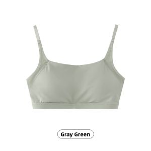 miiow | Cat Woman Strapless Vest Women Summer 2025 New Style Integrated Modal Cotton Backless Bralette Thin Cup Short Length Solid Color