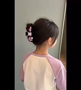 Grace Lovely Kids Kuromi Hair Clamps: Girls Cartoon Ponytail Hair Claw Non-slip Headwear Shark Clips