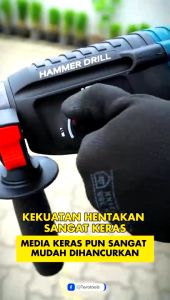 Mesin Bor Bobok Beton 800 WATT TORA TR0900066 Bor Rotary Hammer Drill