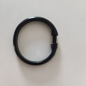 Thickened Plastic round Shower Curtain Hooks Rings Extra Large Curtain Buckles Open Ended Hooks Accessories Rings