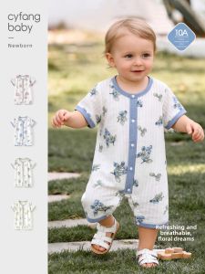 CAIYINGFANG | Cotton Summer Lightweight Baby Romper