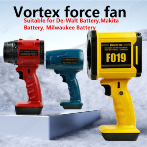 Turbo Violent Fan for Dewalt/for Makita/for Milwaukee Battery Air Duster Brushless Electric Air Blower Power Tool for Cleaning
