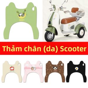 Đệm Chân Xe Đạp Điện Trang Trí Độc Đáo