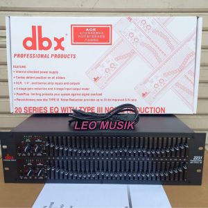 DBX EQUALIZER 2231 DUAL CHANNEL 31 BAND 2x31 EQ LIMITER