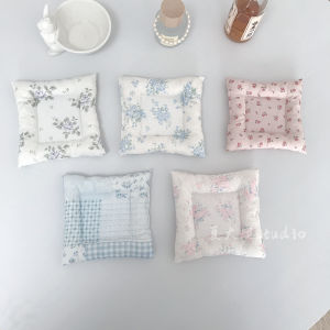 South Korea Small Floral Fresh Ins Style Coffee Teacup Mat For Home Quilted Jewelry Tableware Cup Photo Props