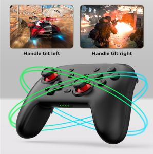 BSP S07 Wireless Gaming Controller support Turbo & Motor Vibration Function for PS 3 PS 4 Android/IOS Switch and PC