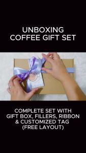 Coffee Gift Set Box Souvenirs Giveaways Tokens Favors Classic & Flavored Coffee Drip & Ground Unique