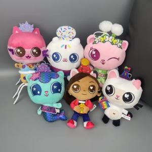 Gabbys Doll house Stuffed Plush Toy Cute Cat Stuffed Doll Kids Gift