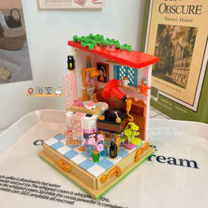 Đồ Chơi Khối Xây Dựng DIY Dụng Cụ Giải Trí Cho Bé Gái Đồ Trang Trí Nhà Đồ Chơi Mô Hình Nhựa Đồ Chơi Cho Bé Trai Và Bé Gái