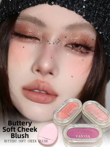 FAICCIA | Shimmery Peach-Tone Blush