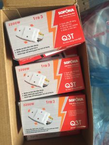 Phích cắm chia 3 chia 5 hãng sopoka